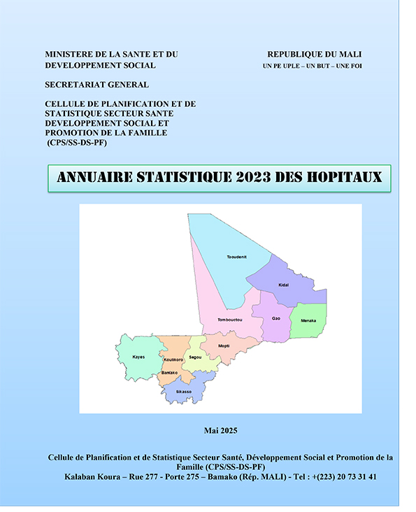 Annuaire Statistique 2023 des hôpitaux